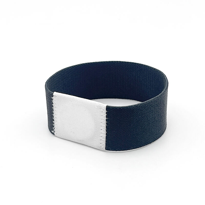 Pulseras tejidas ajustables con RFID NFC para eventos religiosos