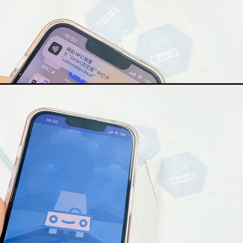 ISO14443A Ntag215 RFID-Etiketten, unregelmäßige RFID-Aufkleber, vorbedruckbar, 13,56 MHz RFID-Tags, kundenspezifisch