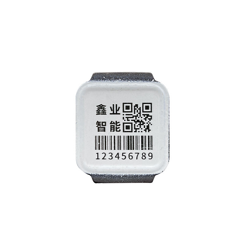 Enamel label of the industrial gas cylinder High temperature resistant material with QR code printing