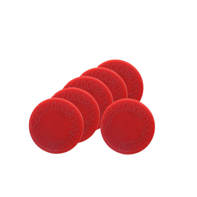 TK4100 Chip Anti-Metal Management IP55 Waterproof Coin RFID Tags Patrol Tag LF RFID Tag