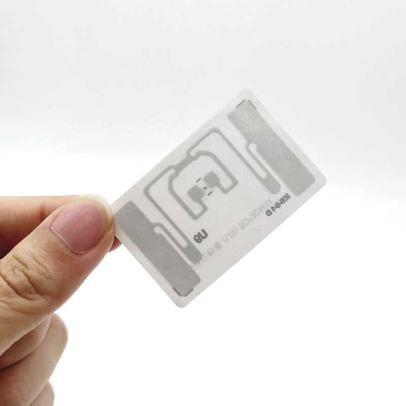 Индивидуальные покрытые бумажные EPC Ucode9 ISO18000-6C RFID-метки для рынка Walmart