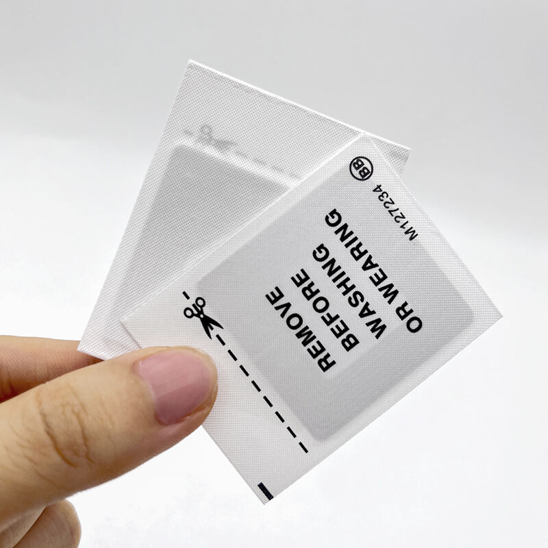 Washable UHF RFID garment tag fabric in clothing