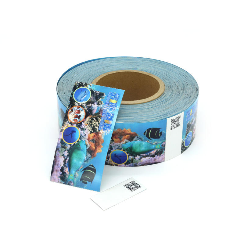 Custom ICODE SLI-X Color Printing Thermal Paper RFID Paper Card for Ocean Park