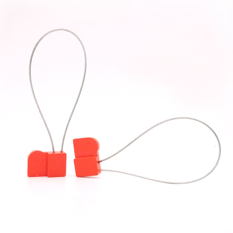 Passive HF 13.56Mhz proof Zip RFID Cable Tie Tag Plastic RFID Container Seal Tag Label