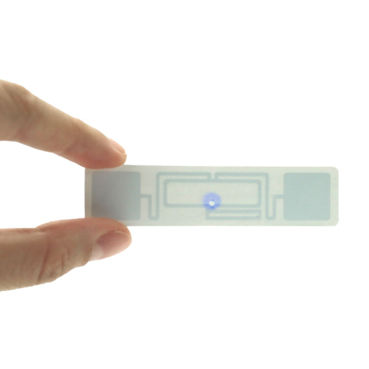 Customizable UHF Smart RFID LED Label for Library Document Archive Management