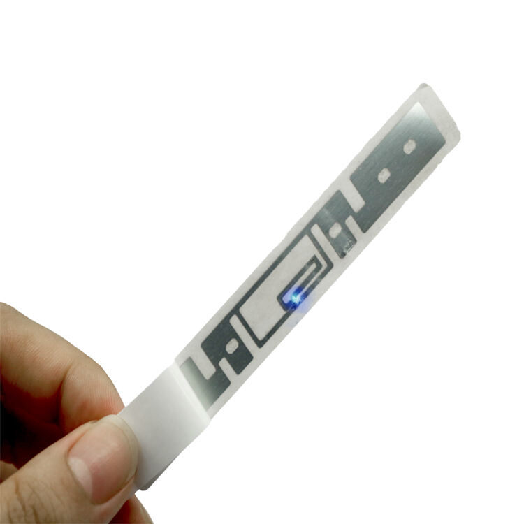 Long Distance UHF RFID LED lighting label tags for retail stores/warehouses/book stores/lab equipment management