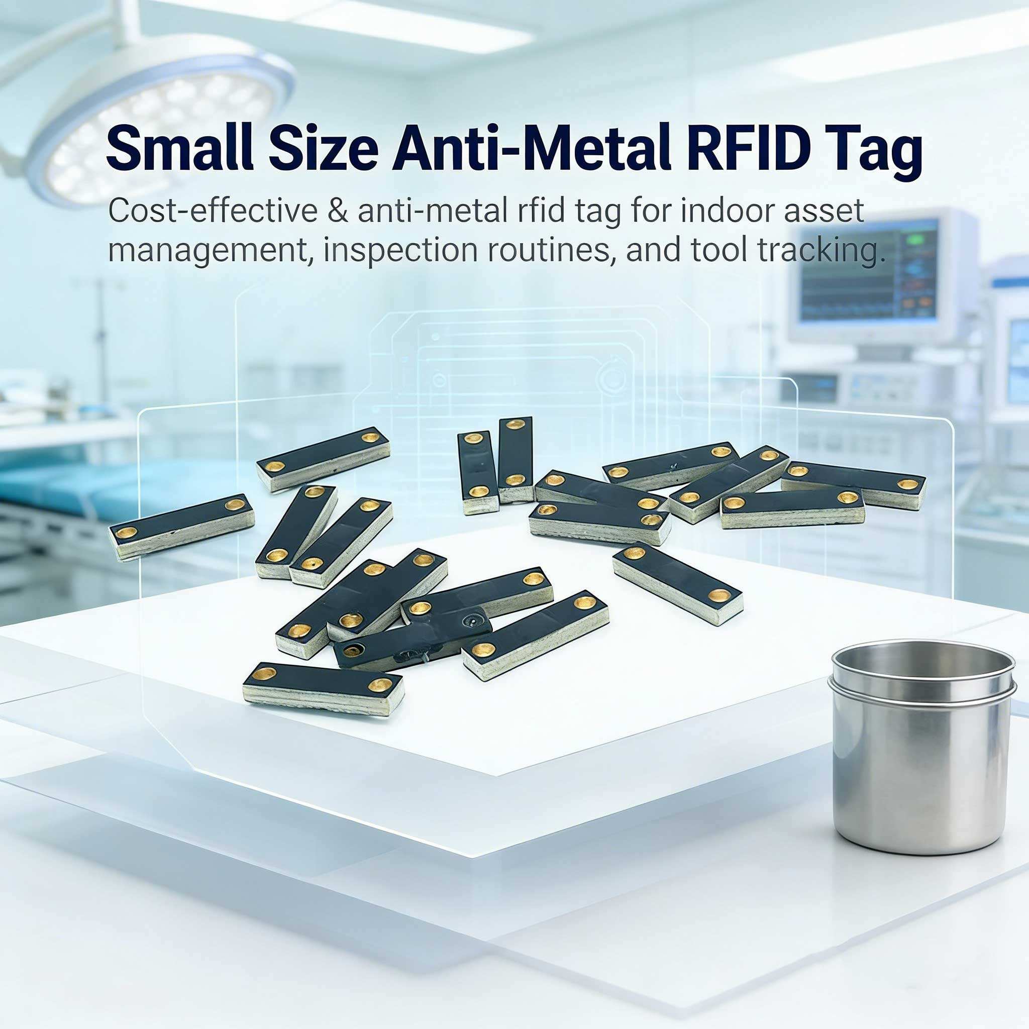 Малък антиметален RFID етикет: Студено ефективен класик за маркиране на метални повърхности