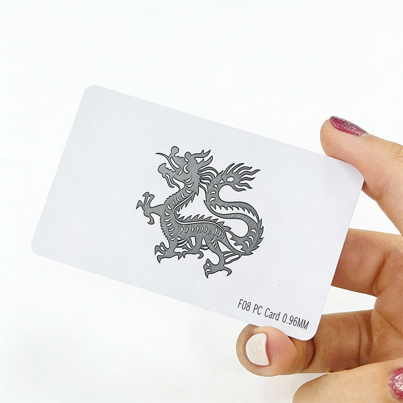 ISO14443A 13.56 MHz висока твърдост, напълно от PC материал FM11RF08 RFID идентифициране на PC карти по поръчка