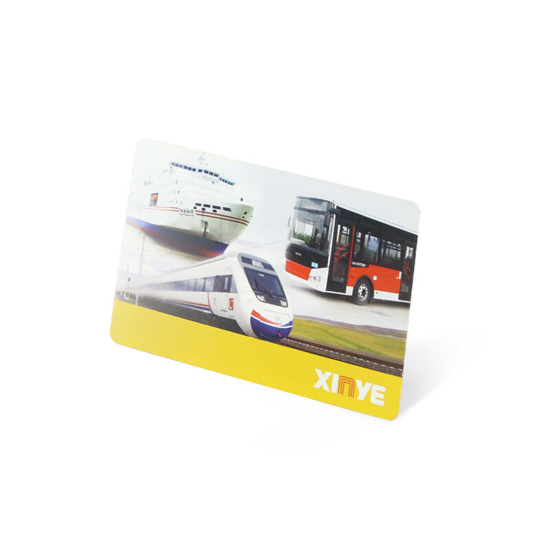 Print paper card rfid smart bus train subway ticket card for smart city