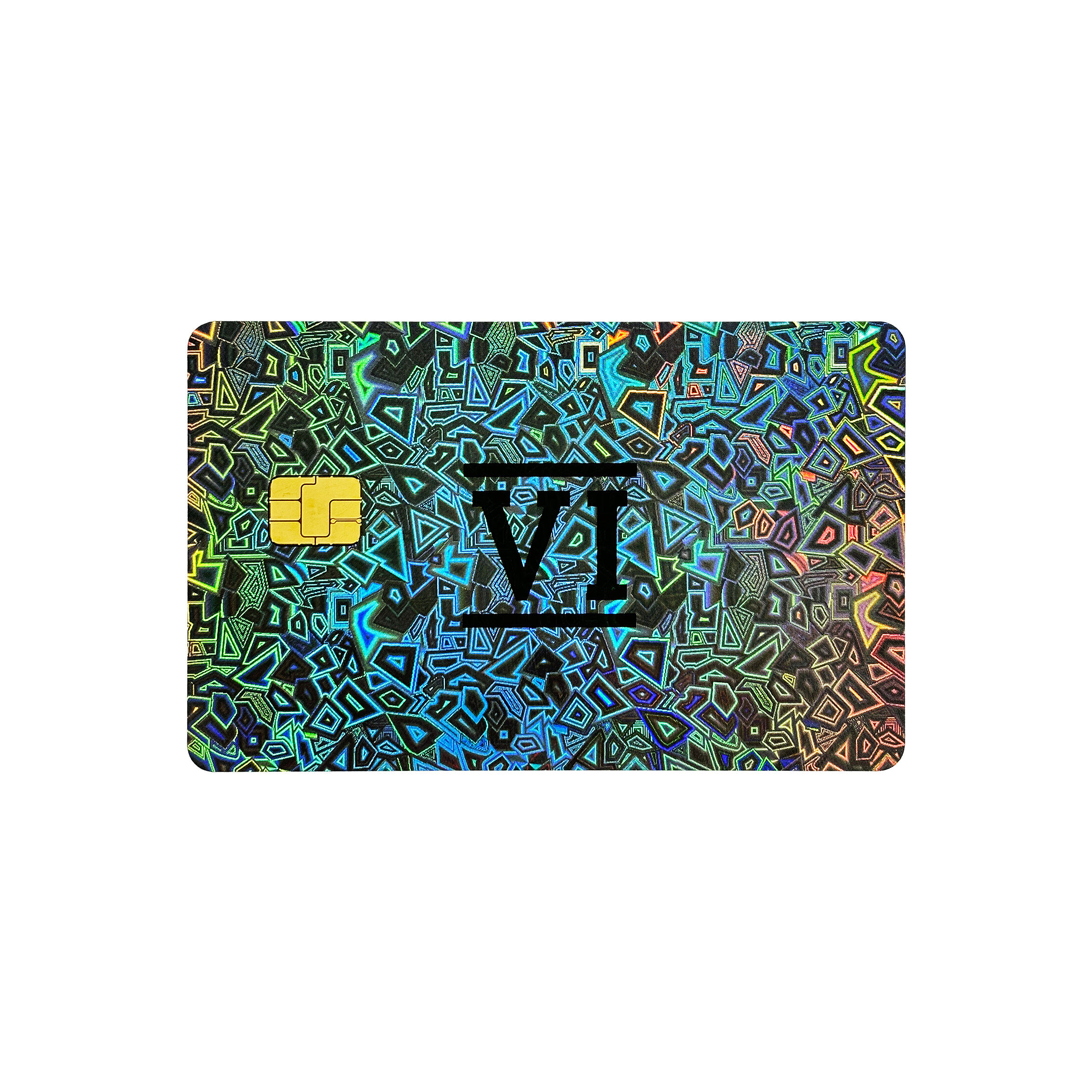 Dual-Interface ML Effect Heavy Inlay Card Custom