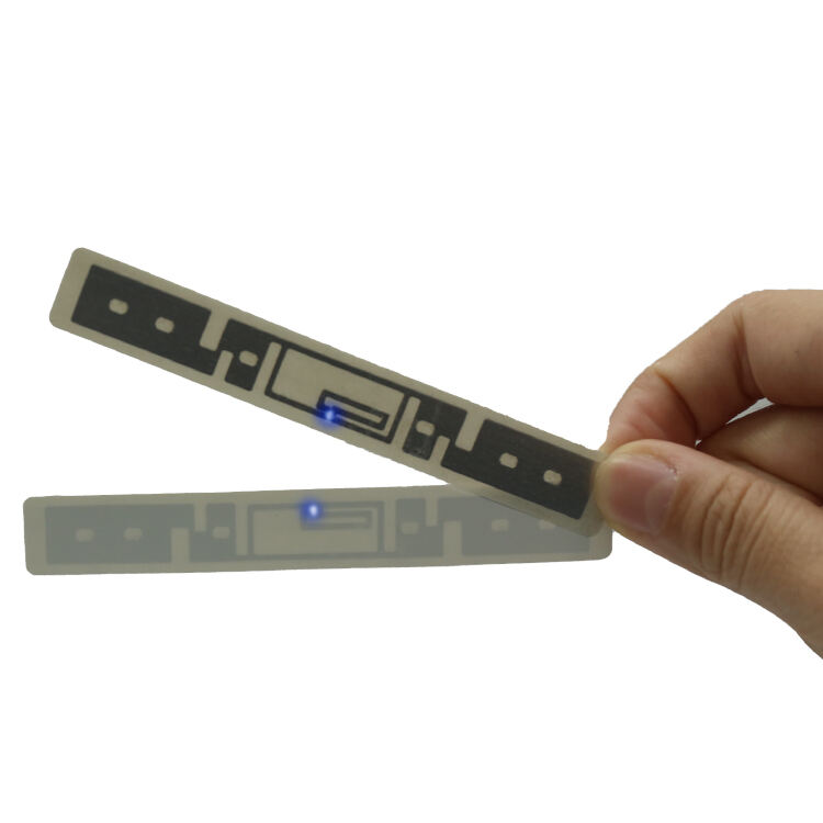 Long Distance UHF RFID LED lighting label tags for retail stores/warehouses/book stores/lab equipment management