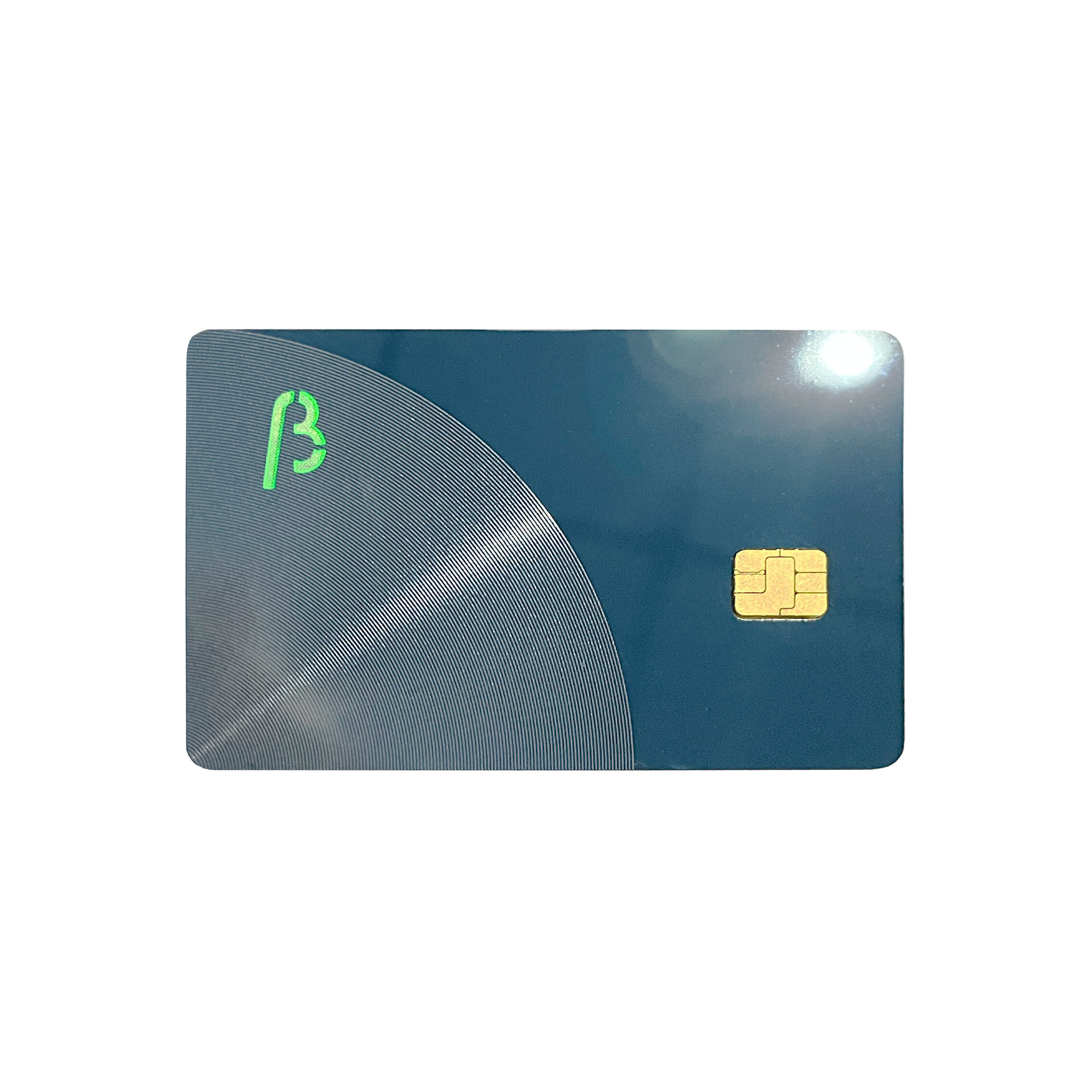 Stainless Steel Face Material  Metal Face Card Dual-Interface Smart Card