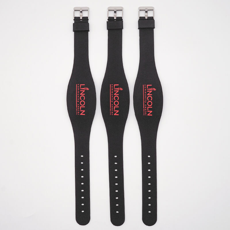 Silicone rfid wristbands for events identity verification