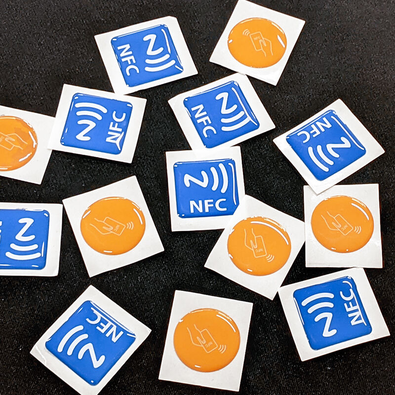 NFC social media tag rfid epoxy tag nfc ntag213