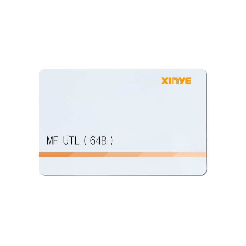 Custom passive pvc blank rfid 125khz 13.56mhz proximity smart chip card for access management