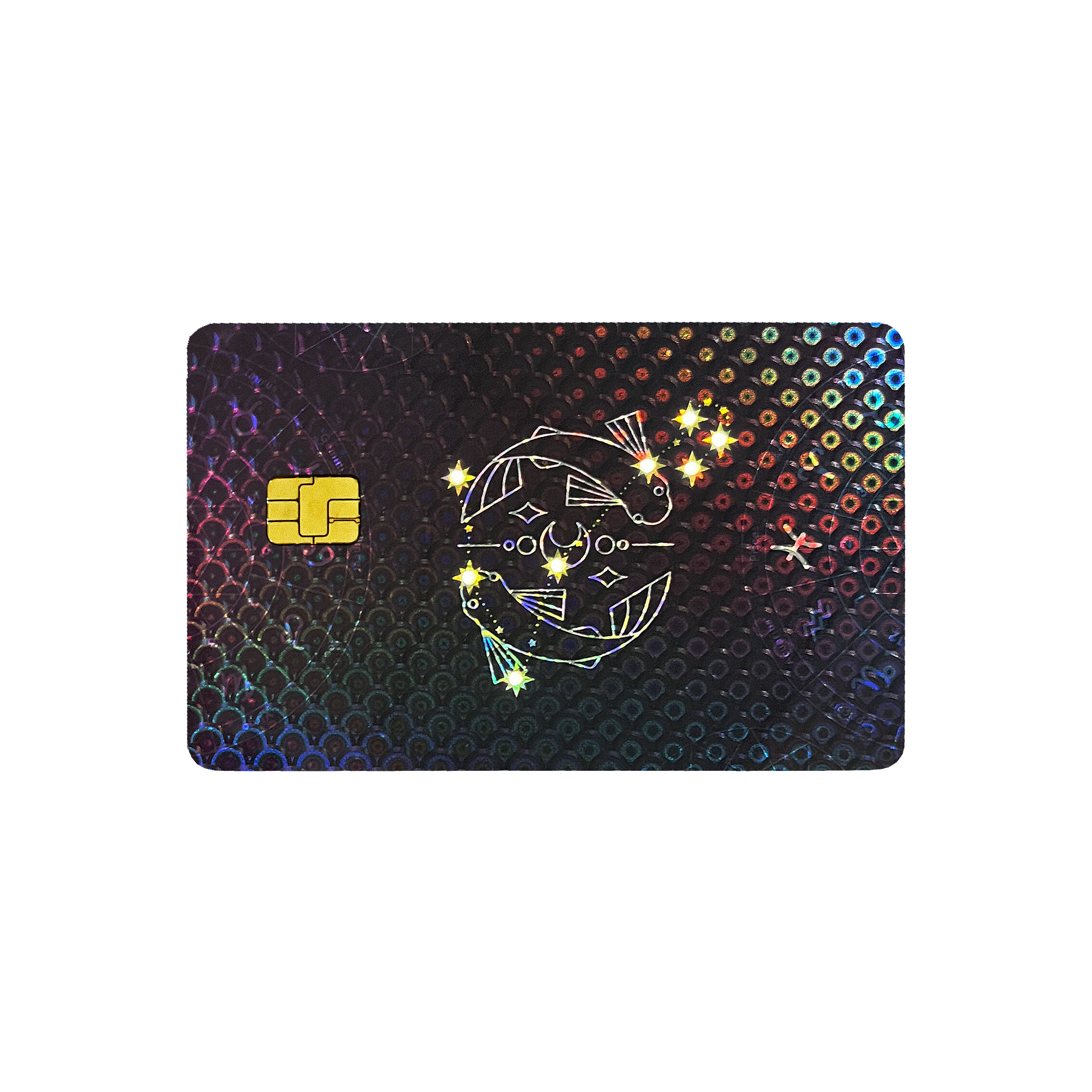 Stainless Steel Inlay Metal Core Dual-Interface Spot LED Light Card 