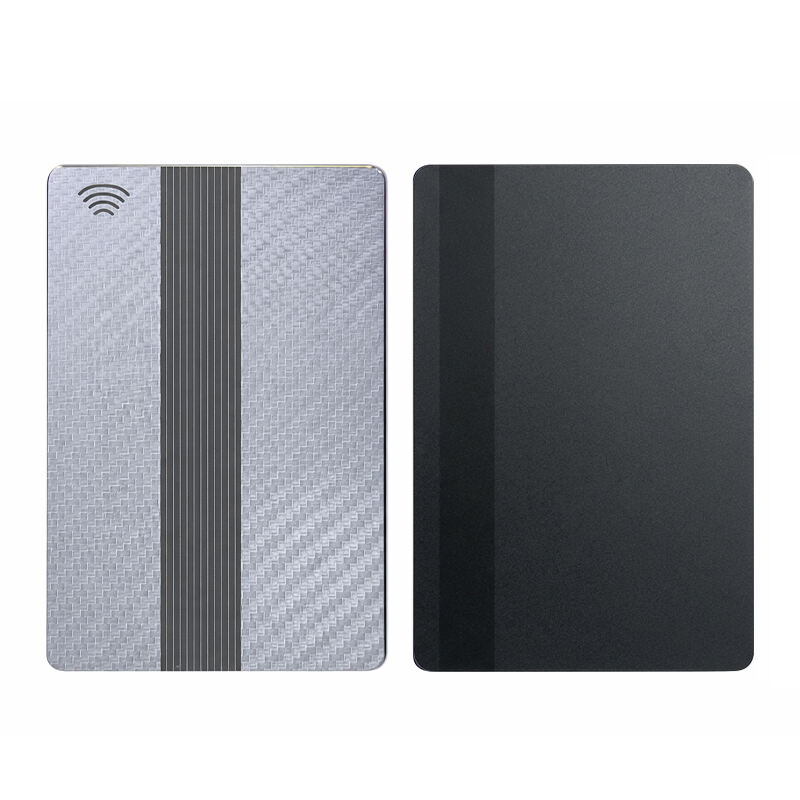 Excellent Texture & Treatment Magnetic Stripe Metal Face Card