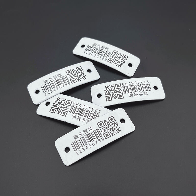 Metal-ceramic LPG Cylinder Barcode Tag/Label Tracking Cylinder With Barcoding