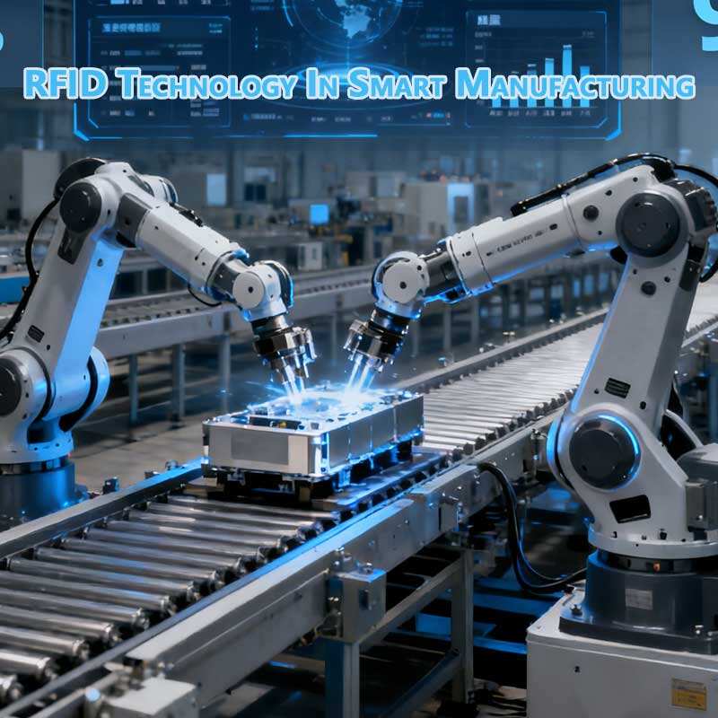 Industrielle RFID-merker i smart produksjon