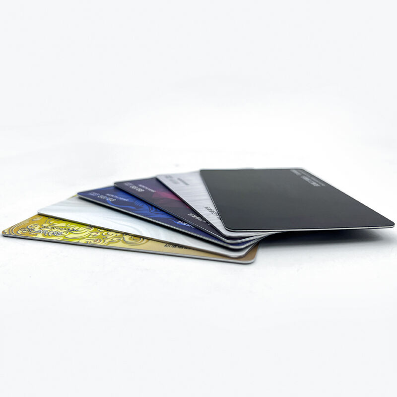 Supplier Desfire EV1 2K Custom Metal Business Card with NFC for Finance