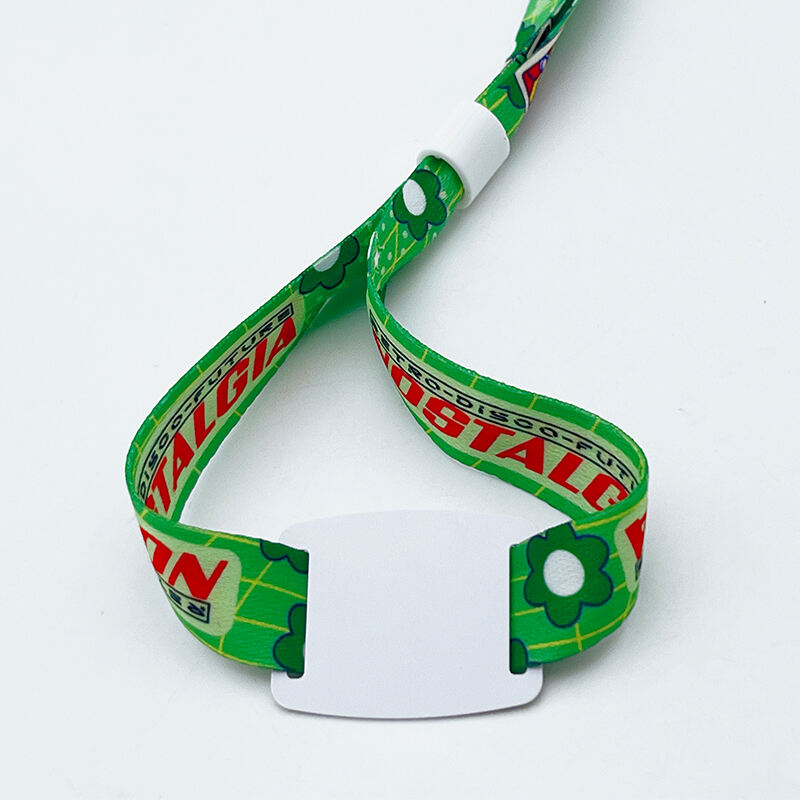 Pulsera reutilizable de PVC pequeño con tejido NTAG213, NTAG215, NTAG216, pulsera elástica NFC tejida para actividades religiosas