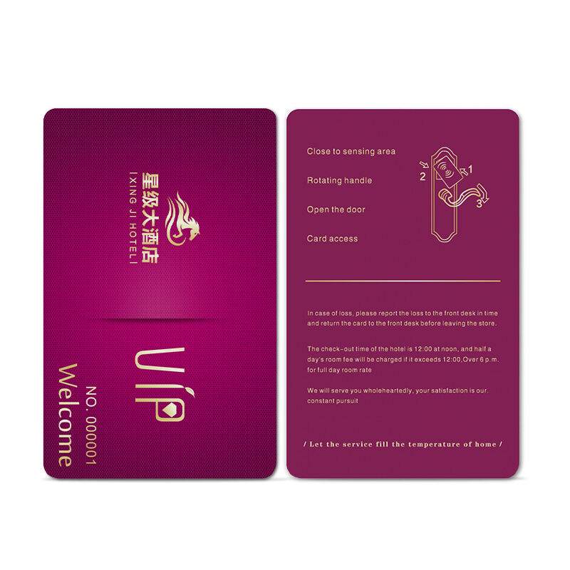 Customized Encrypted Smart NFC Key Card 13.56Mhz MIFARE Classic 1K Access Control PVC RFID Hotel Key Card