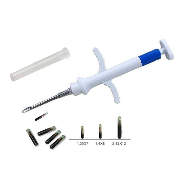 134.2khz fdx dog cat pet microchip syringe em4305 bioglass programmable implantable small microchip animal id tag for tracking