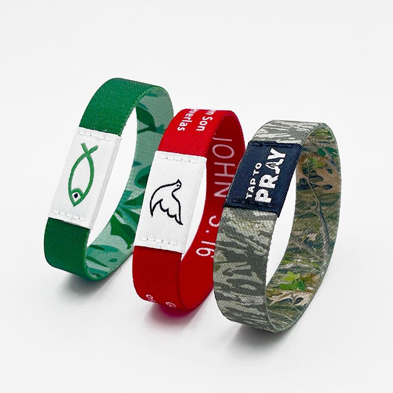 Pulseras RFID ISO14443A MIFARE Ultralight con logotipo, URL y texto personalizados, reutilizables, para iglesia y Biblia