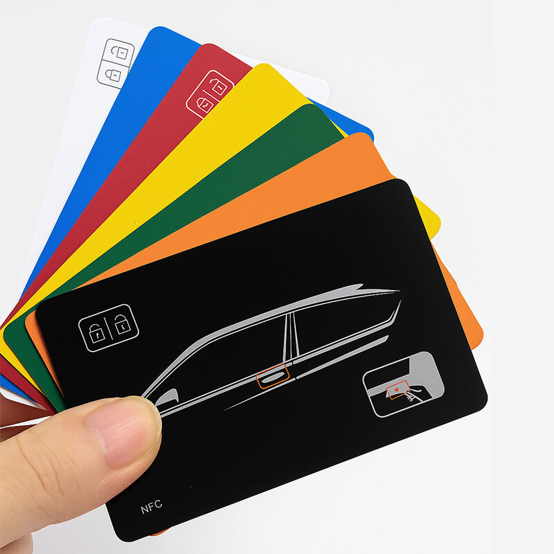 Matte Glossy Double-sided High-quality Metal RFID Cards Custom