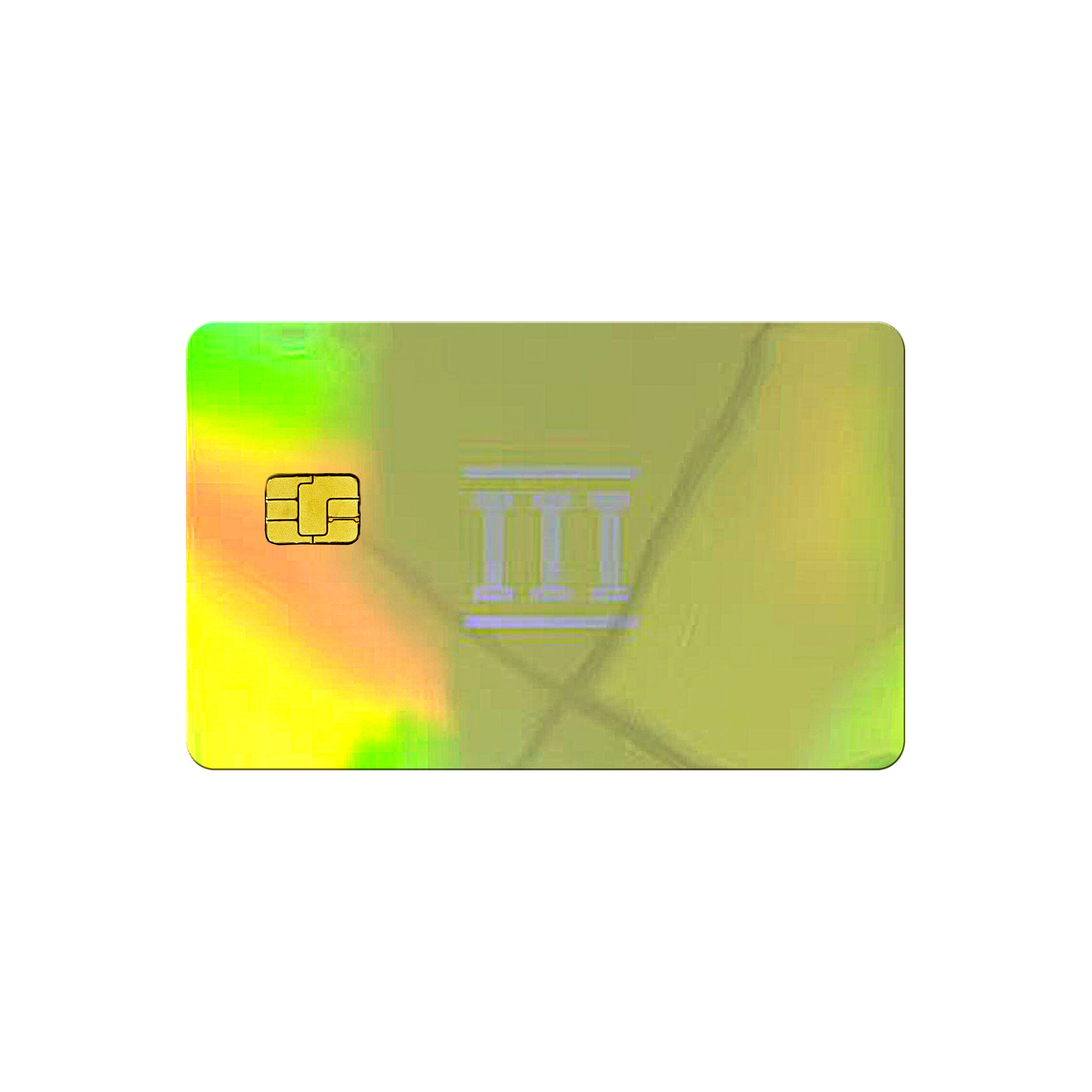 ML Effect Heavy Inlay Card Dual-Interface Smart Custom