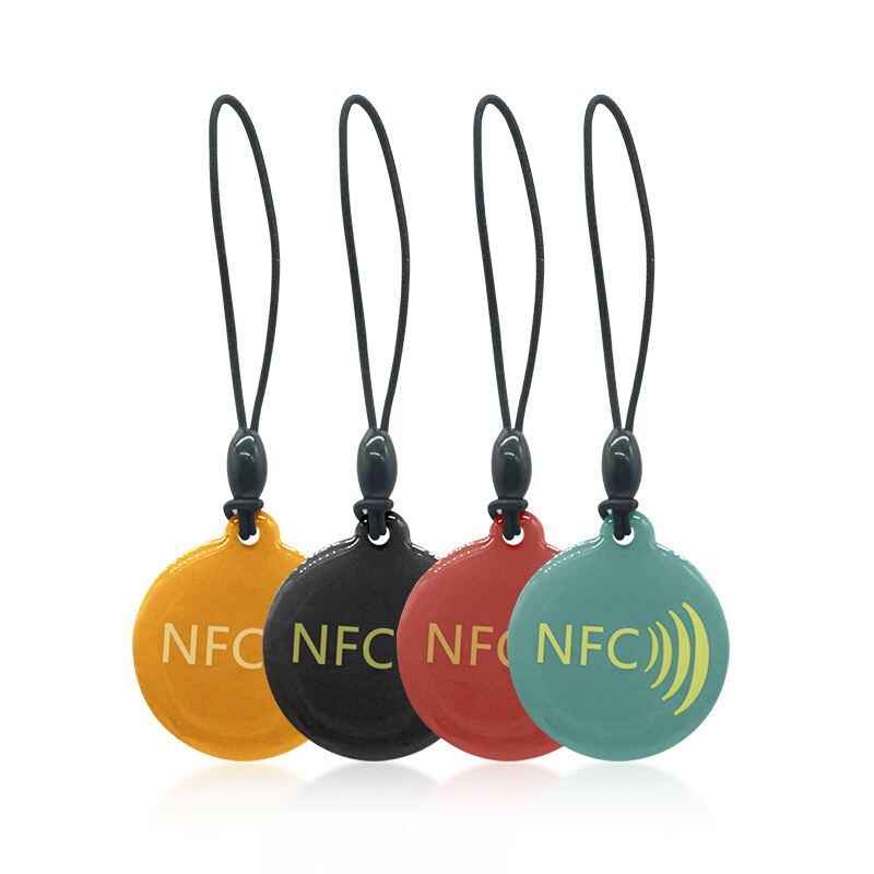 NFC social media tag rfid epoxy tag nfc ntag213