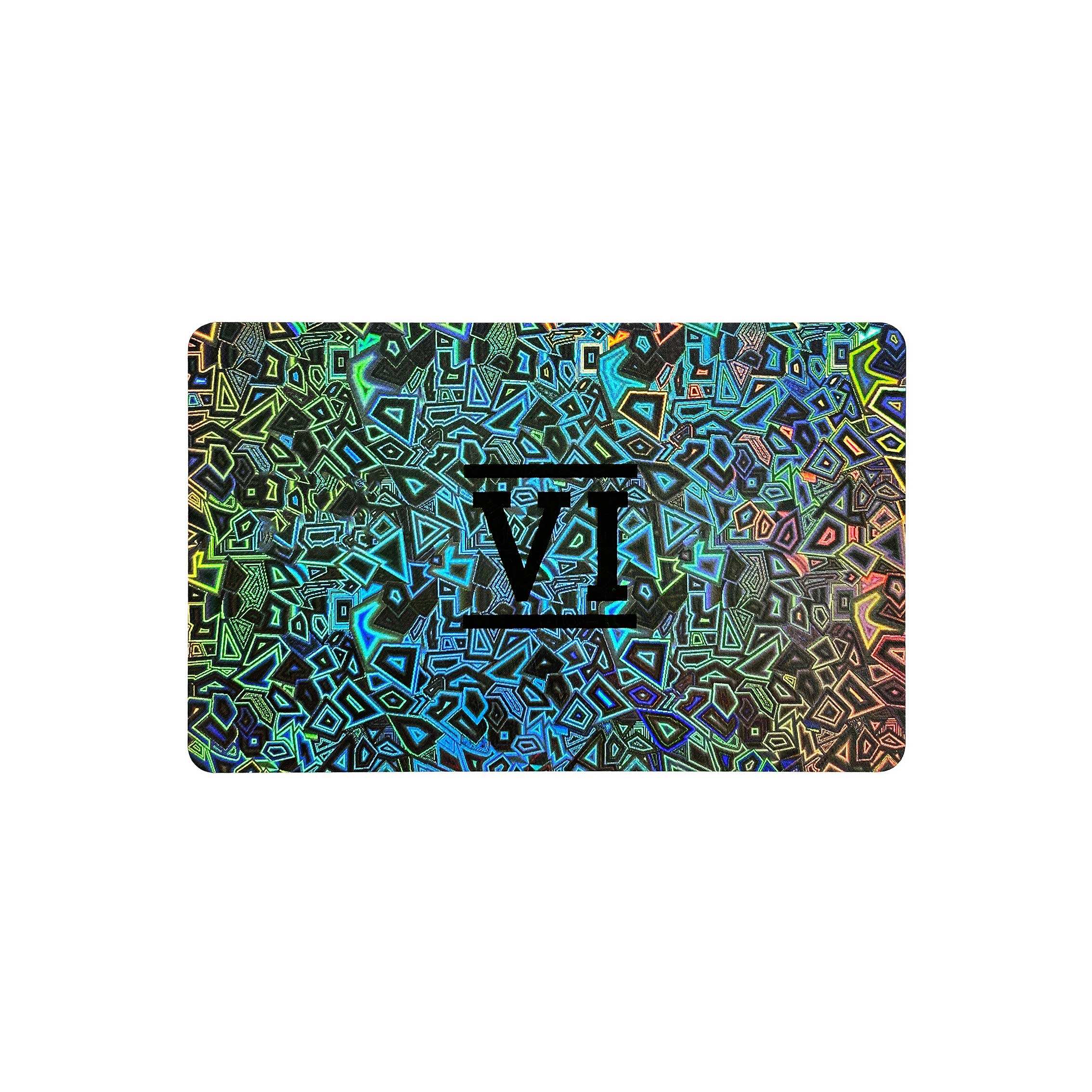 Dubbel sidan utskrivbar ML-effekt Mifare Desfire Ev3 4K RFID-metallkärnakort anpassad