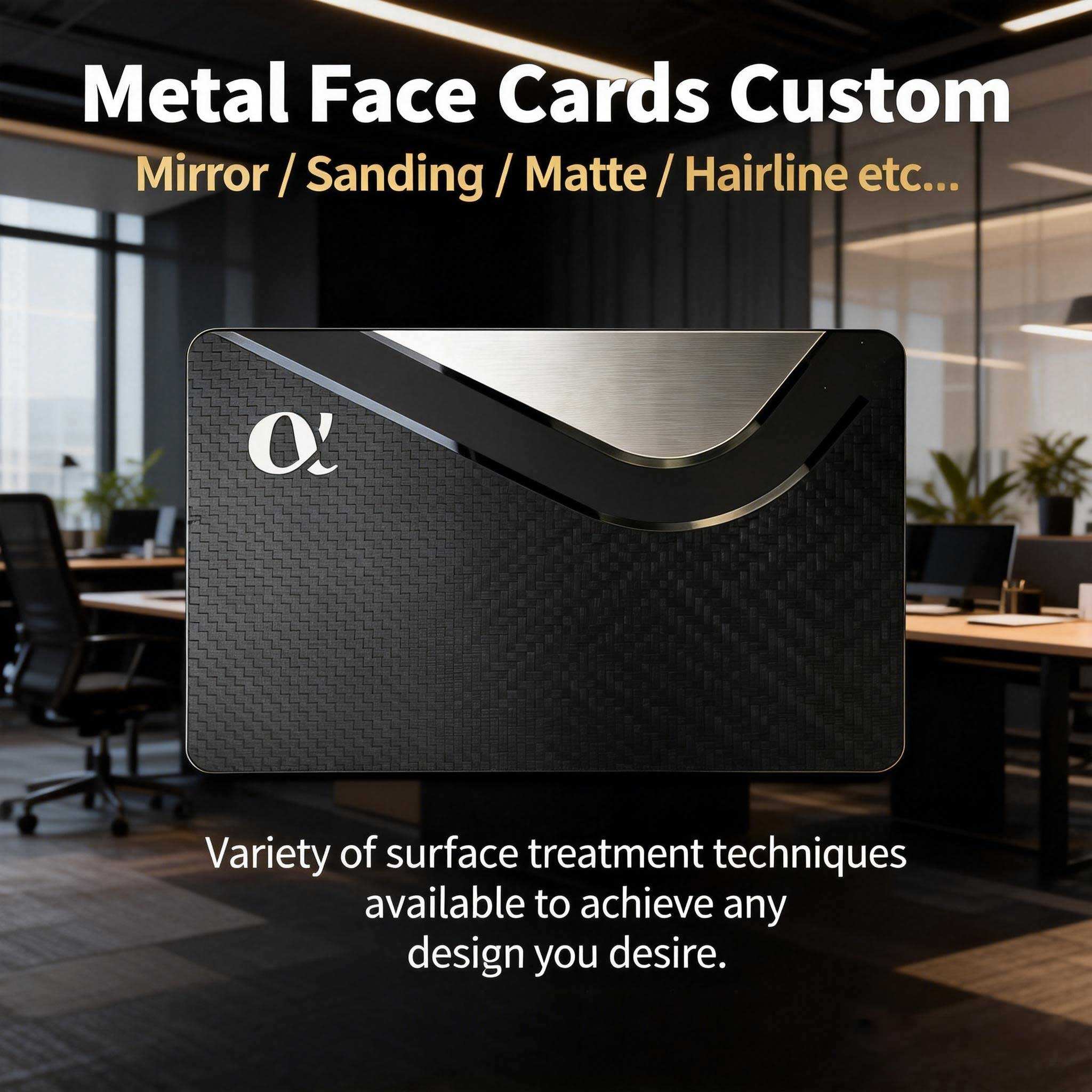 بطاقات معدنية: فخامة يمكنك لمسها