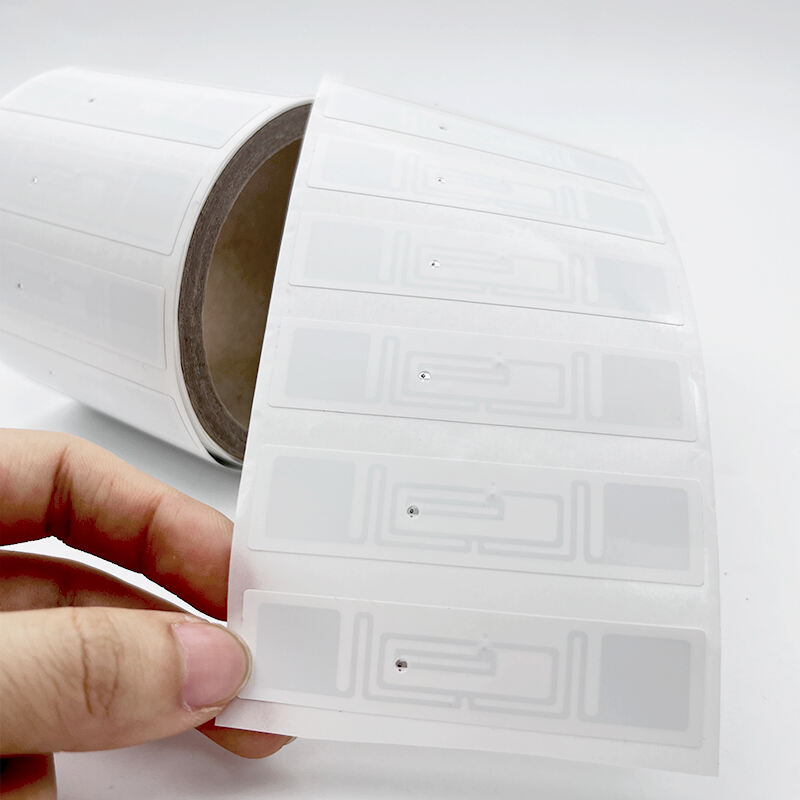 Customizable UHF Smart RFID LED Label for Library Document Archive Management