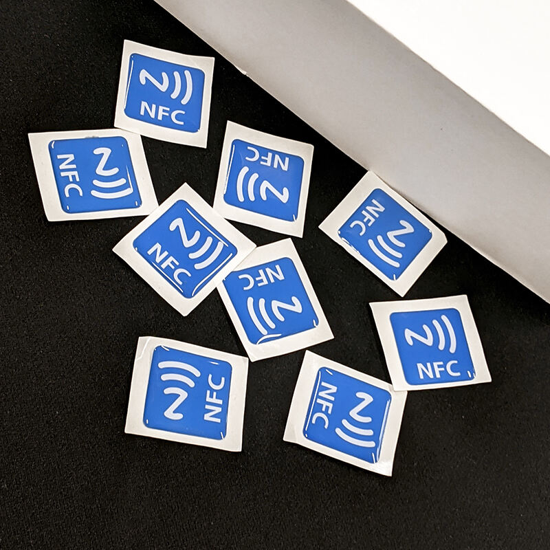 NFC social media tag rfid epoxy tag nfc ntag213