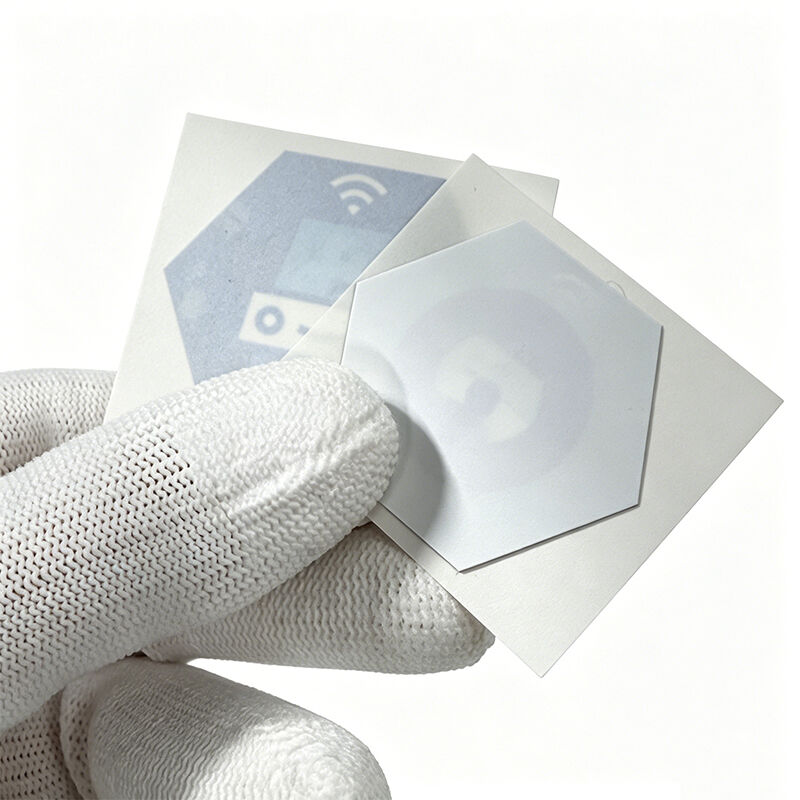 ISO14443A Ntag215 RFID-Etiketten, unregelmäßige RFID-Aufkleber, vorbedruckbar, 13,56 MHz RFID-Tags, kundenspezifisch