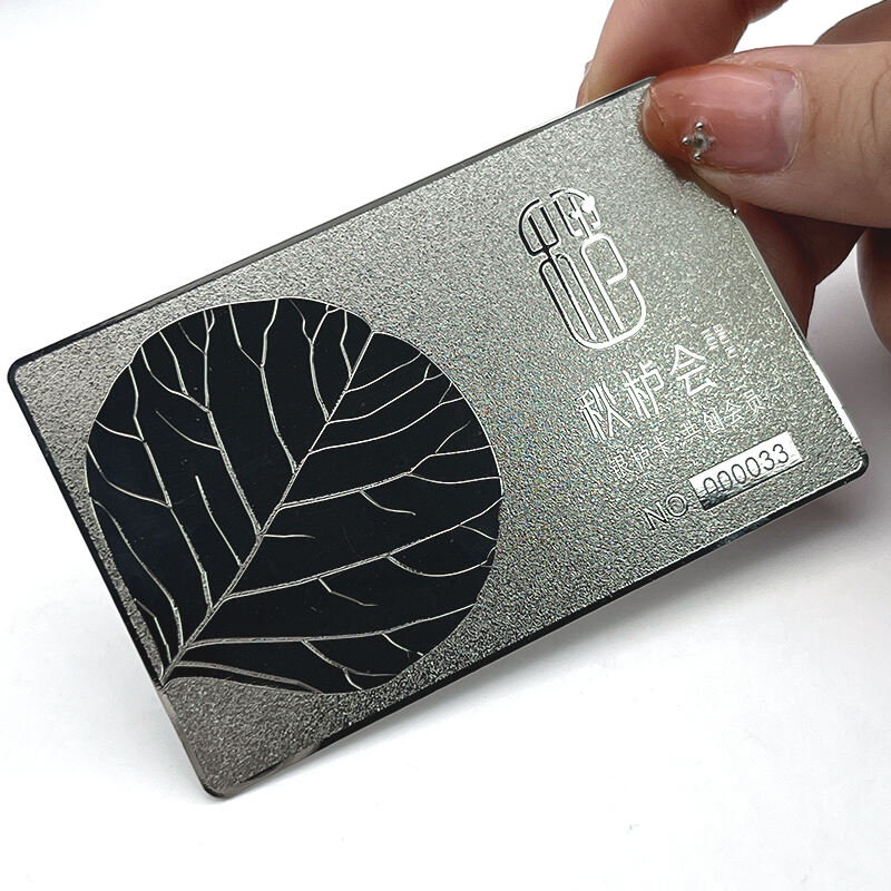 Custom Metal Business Card VIP Membership Metal Cards for Loyalty Management