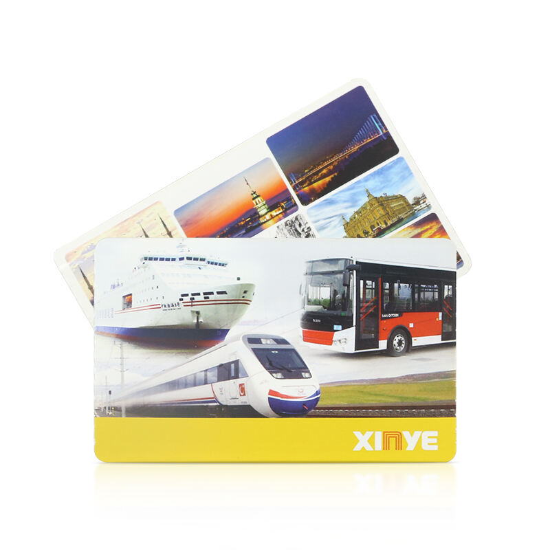 Print paper card rfid smart bus train subway ticket card for smart city