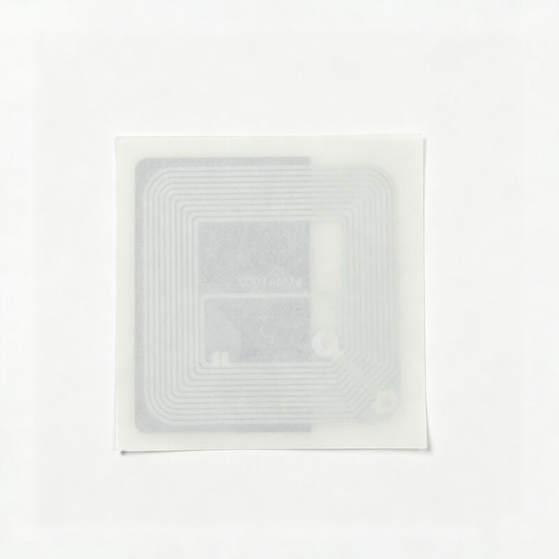 Fudan-F08-RFID-Aufkleber, 13,56-MHz-FM11RF08-NFC-Inlay, ISO14443A-RFID-Etiketten, Anti-Metall-Tag mit quadratischer Form