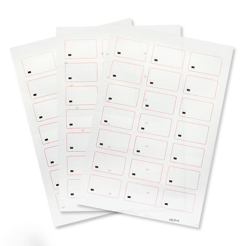 Mifare Classic 1K/4K RFID PVC Card Inlay Sheet ISO14443A 13.56MHZ RFID Layout Custom