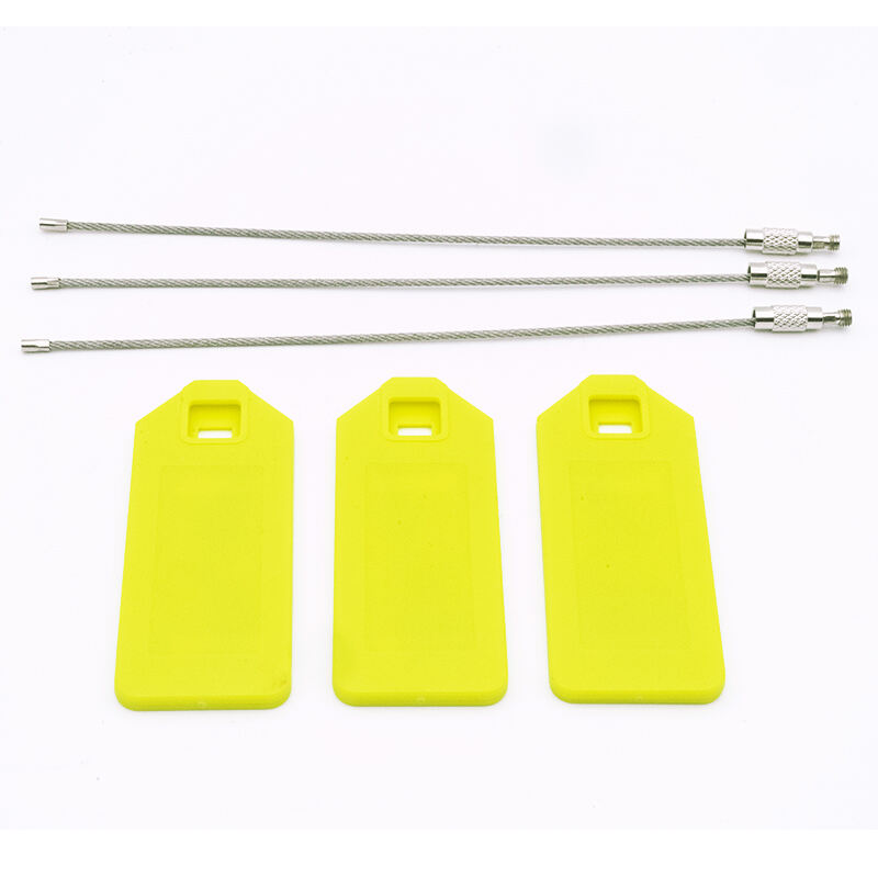 860-960mhz reusable Waterproof Epoxy RFID Seal Tag NFC Zip Tie Cable Label for Warehouse Management