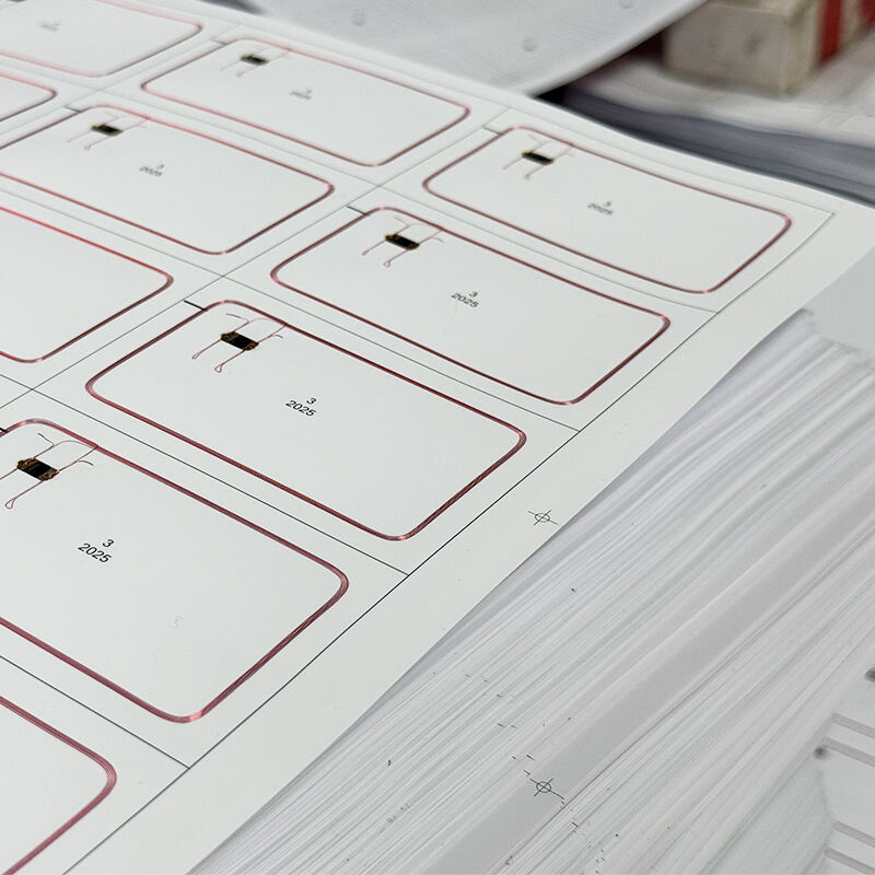 ورقة إنلاي RFID بريملام لمعالجة المنتجات شبه المُنهية