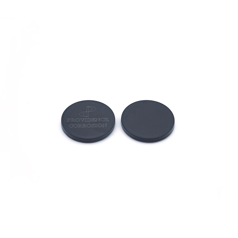 125khz ABS RFID LF HF round token tag 3m glue on metal rfid patrol tags for guard patrol management