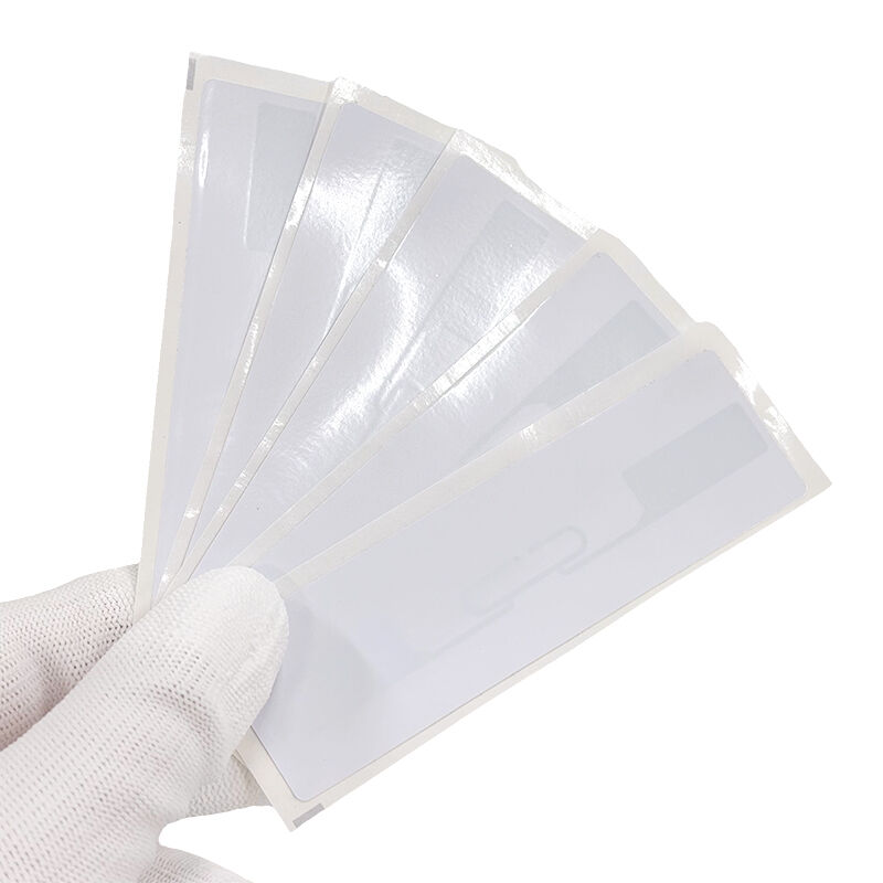 RFID-Etiketten für den Einzelhandel mit Bekleidung, NXP UCODE 9, UHF EPC, 96-Bit, Blank-Inlay aus beschichtetem Papier, RFID-Aufkleber für das Lagerbestandsmanagement von Bekleidung