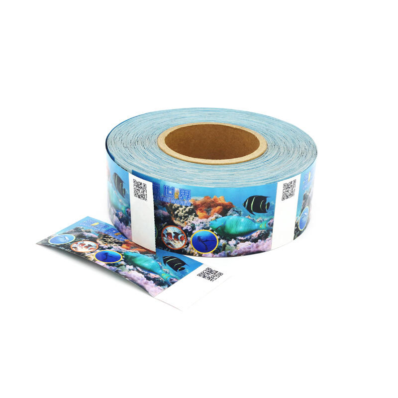 Wholesale QR Code  Printed Coated Paper RFID Paper Ticket for Theme Park One-Time Use