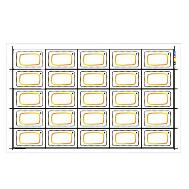  RFID shaped large size card 125khz LF EM4425 4439 TK4100 13.56mhz inlays rfid a4 a3 layout prelam sheet for rfid pvc card