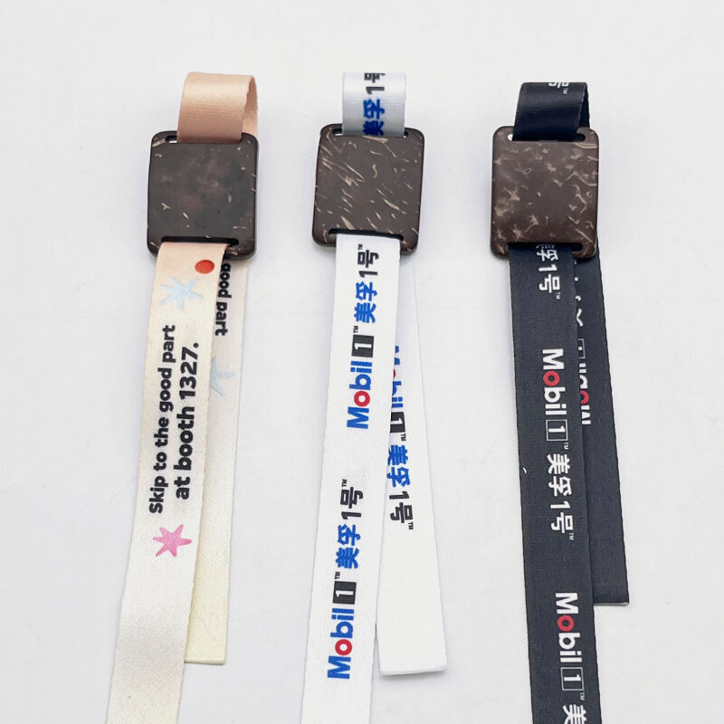 Tarjeta NFC pequeña Mifare S50 Mifare S70, pulsera RFID tejida, pulsera RFID con cáscara de coco