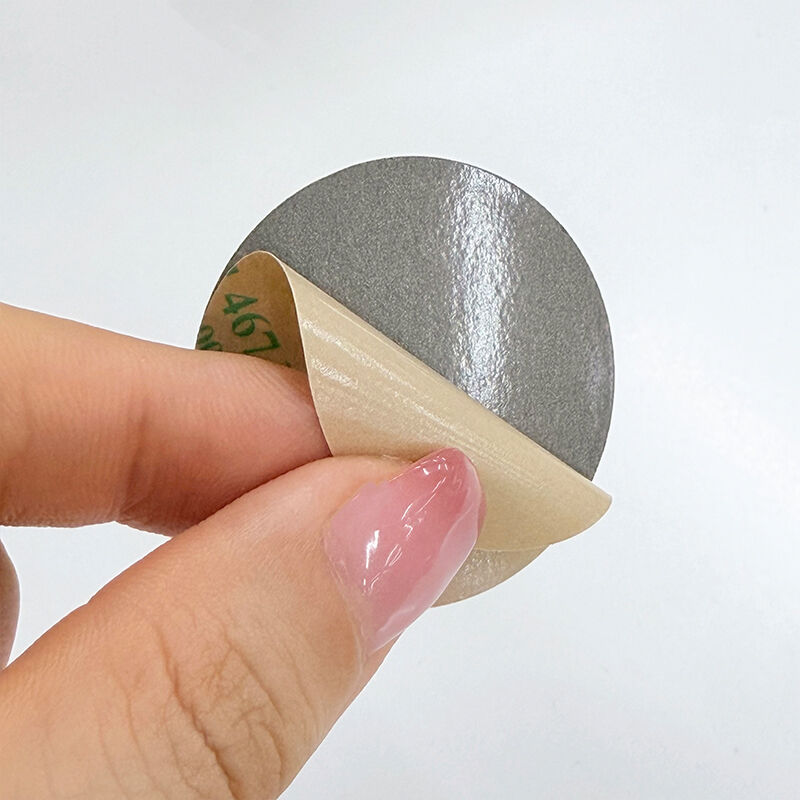 Versatile NXP NTAG215 Metal-Resistant RFID Tags 30mm Round 504B Full Color QR Barcode Encode Lock 3M Adhesive
