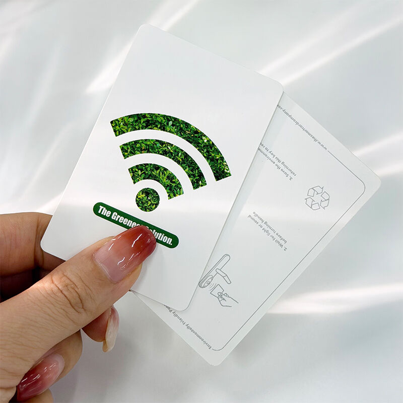 RFID Ticket Card Factory NXP MIFARE Ultralight EV1 48B/128B Paper RFID Ticket Cards Eco-friendly
