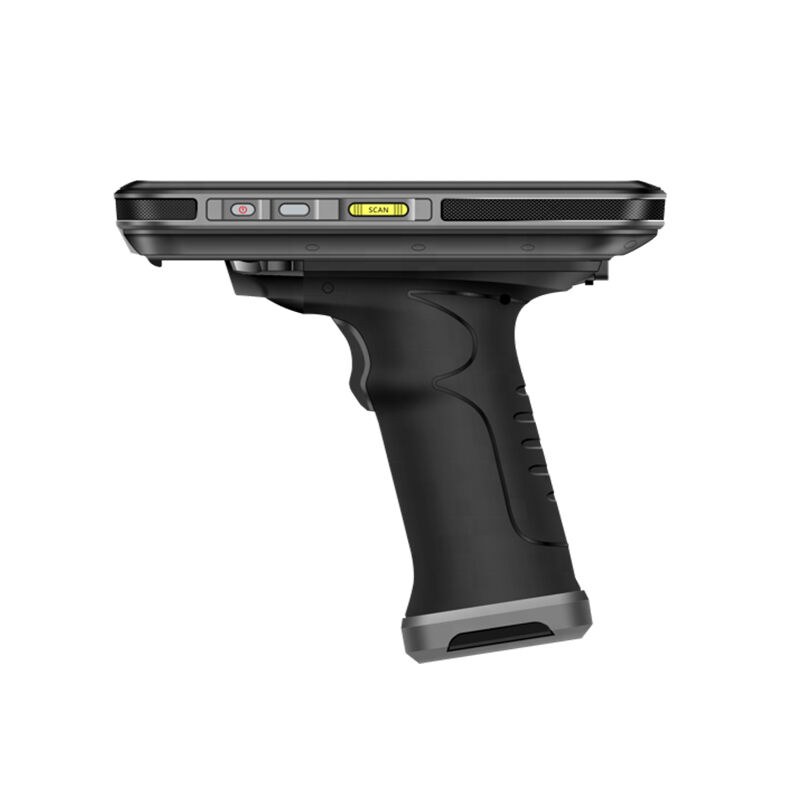 ISO18000-6C Protocol UHF Handheld Scanner Barcode Collecting Reader ...